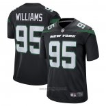 Maglia NFL Game New York Jets Quinnen Williams Alternato Nero