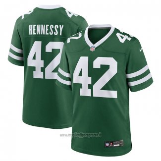 Maglia NFL Game New York Jets Thomas Hennessy Verde