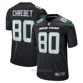 Maglia NFL Game New York Jets Wayne Chrebet Retired Nero