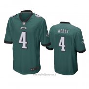 Maglia NFL Game Philadelphia Eagles Jalen Hurts Verde