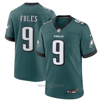 Maglia NFL Game Philadelphia Eagles Nick Foles Retired Verde