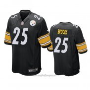 Maglia NFL Game Pittsburgh Steelers Antoine Brooks Nero