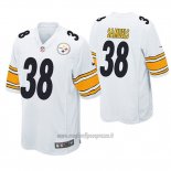 Maglia NFL Game Pittsburgh Steelers Jaylen Samuels Bianco