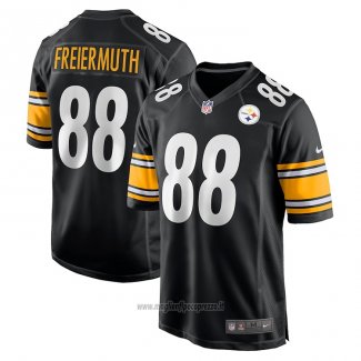 Maglia NFL Game Pittsburgh Steelers Pat Freiermuth Nero
