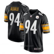 Maglia NFL Game Pittsburgh Steelers Tyson Alualu Nero