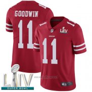 Maglia NFL Game San Francisco 49ers 11 Marquise Goodwin Rosso