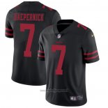 Maglia NFL Game San Francisco 49ers 7 Colin Kaepernick Nero
