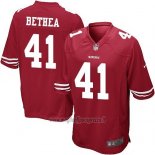 Maglia NFL Game San Francisco 49ers Bethea Rosso
