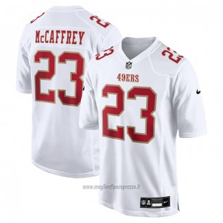 Maglia NFL Game San Francisco 49ers Christian Mccaffrey Fashion Bianco
