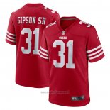 Maglia NFL Game San Francisco 49ers Tashaun Gipson Sr. Home Rosso