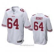 Maglia NFL Game San Francisco 49ers Willie Henry Bianco