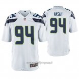 Maglia NFL Game Seattle Seahawks Ezekiel Ansah Bianco