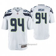 Maglia NFL Game Seattle Seahawks Ezekiel Ansah Bianco