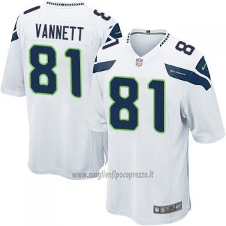 Maglia NFL Game Seattle Seahawks Vannett Bianco