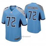 Maglia NFL Game Tennessee Titans David Quessenberry Blu Luce