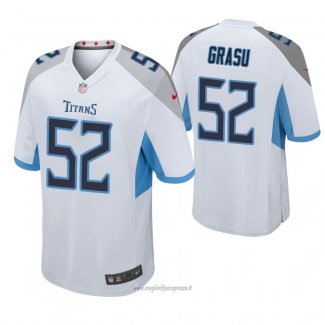 Maglia NFL Game Tennessee Titans Hroniss Grasu Bianco