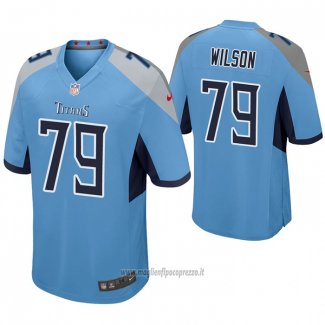 Maglia NFL Game Tennessee Titans Isaiah Wilson Blu