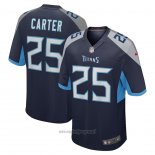 Maglia NFL Game Tennessee Titans Jamal Carter Blu