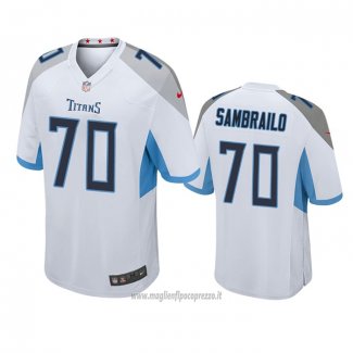 Maglia NFL Game Tennessee Titans Ty Sambrailo Bianco