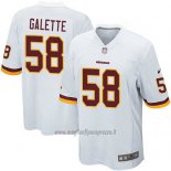 Maglia NFL Game Washington Commanders Galette Bianco