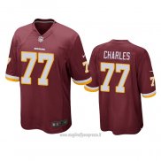 Maglia NFL Game Washington Commanders Saahdiq Charles Rosso