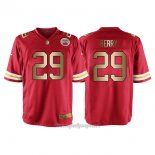 Maglia NFL Gold Game Kansas City Chiefs Berry Rosso