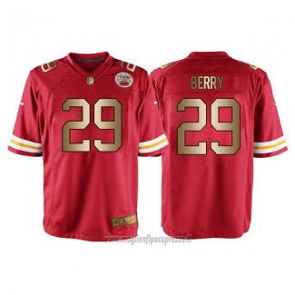 Maglia NFL Gold Game Kansas City Chiefs Berry Rosso