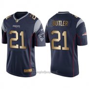 Maglia NFL Gold Game New England Patriots Butler Profundo Blu