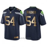 Maglia NFL Gold Game Seattle Seahawks Wagner Profundo Blu