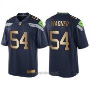 Maglia NFL Gold Game Seattle Seahawks Wagner Profundo Blu