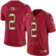 Maglia NFL Gold Legend Atlanta Falcons Ryan Rosso