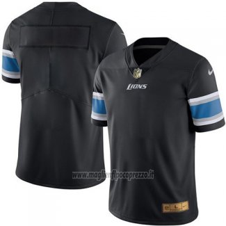 Maglia NFL Gold Legend Detroit Lions Nero