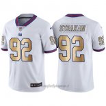 Maglia NFL Gold Legend New York Giants Strahan Bianco