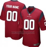 Maglia NFL Houston Texans Personalizzate Rosso