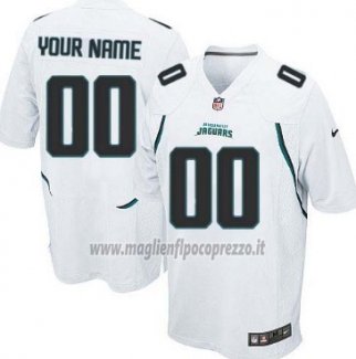 Maglia NFL Jacksonville Jaguars Personalizzate Bianco