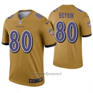 Maglia NFL Legend Baltimore Ravens 80 Miles Boykin Inverted Or