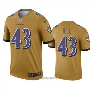 Maglia NFL Legend Baltimore Ravens Justice Hill Inverted Or