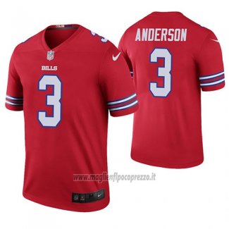 Maglia NFL Legend Buffalo Bills Derek Anderson Rosso Color Rush