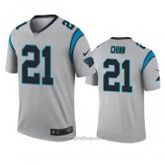 Maglia NFL Legend Carolina Panthers Jeremy Chinn Inverted Grigio