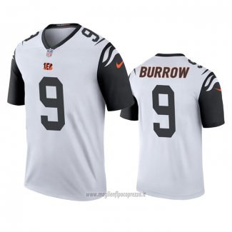 Maglia NFL Legend Cincinnati Bengals Joe Burrow Bianco Color Rush