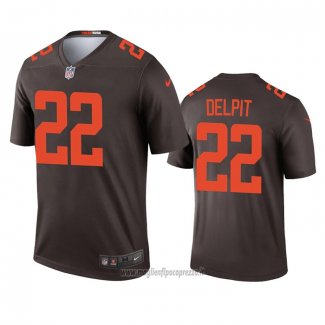 Maglia NFL Legend Cleveland Browns Grant Delpit Alternato Marrone