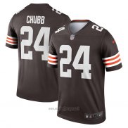 Maglia NFL Legend Cleveland Browns Nick Chubb Marrone