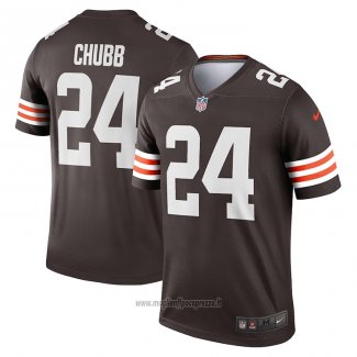 Maglia NFL Legend Cleveland Browns Nick Chubb Marrone
