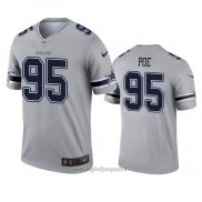 Maglia NFL Legend Dallas Cowboys Dontari Poe Inverted Grigio