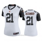 Maglia NFL Legend Donna Cincinnati Bengals Mackensie Alexander Bianco Color Rush
