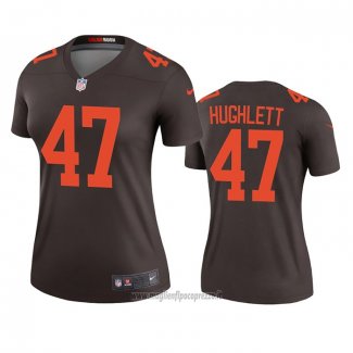 Maglia NFL Legend Donna Cleveland Browns Charley Hughlett Alternato 2020 Marrone