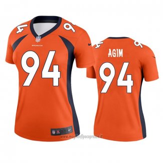 Maglia NFL Legend Donna Denver Broncos Mctelvin Agim Arancione