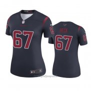 Maglia NFL Legend Donna Houston Texans Charlie Heck Blu