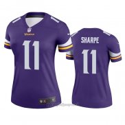 Maglia NFL Legend Donna Minnesota Vikings Tajae Sharpe Viola