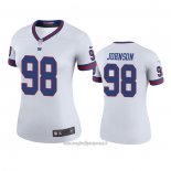 Maglia NFL Legend Donna New York Giants Austin Johnson Bianco Color Rush